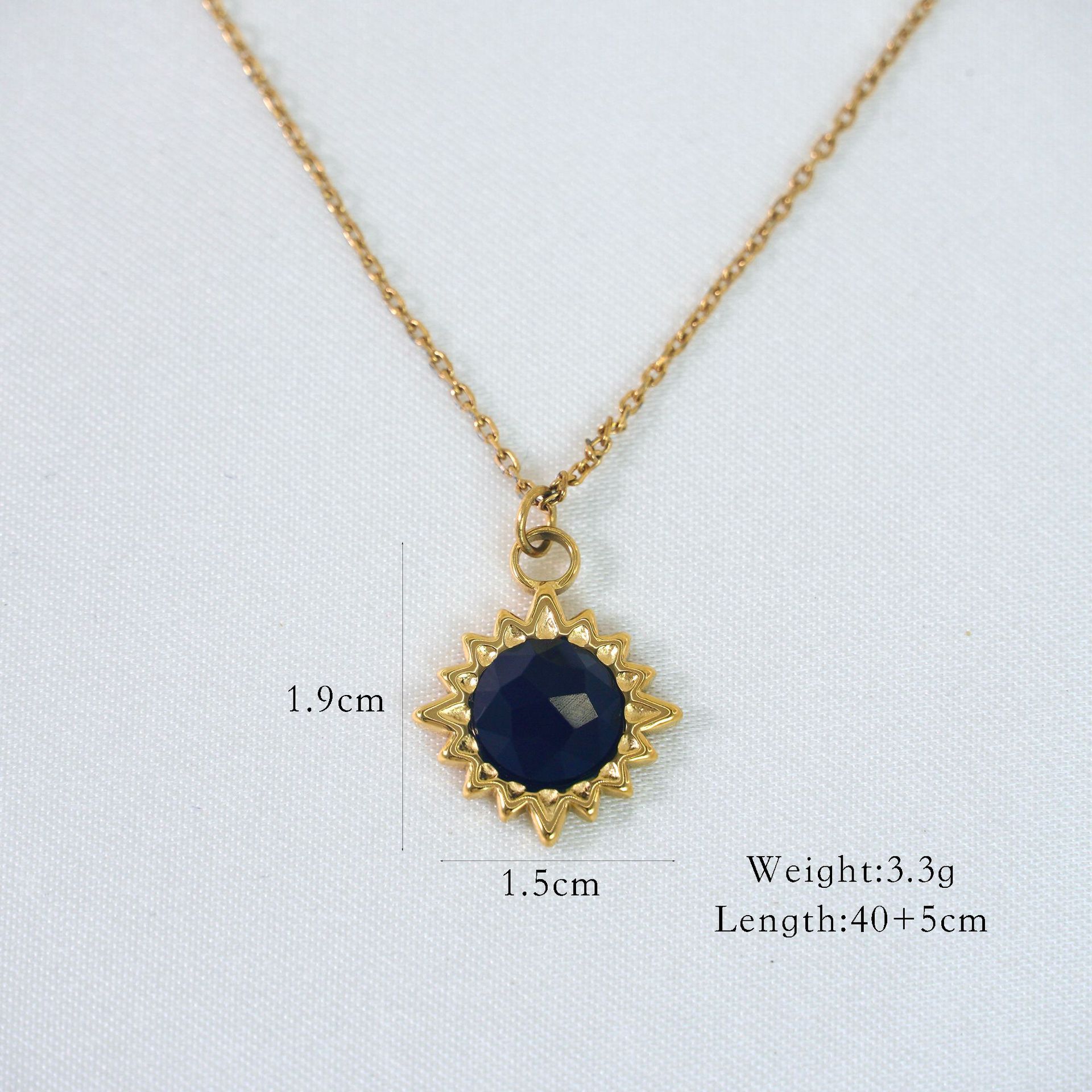 Diamond black agate