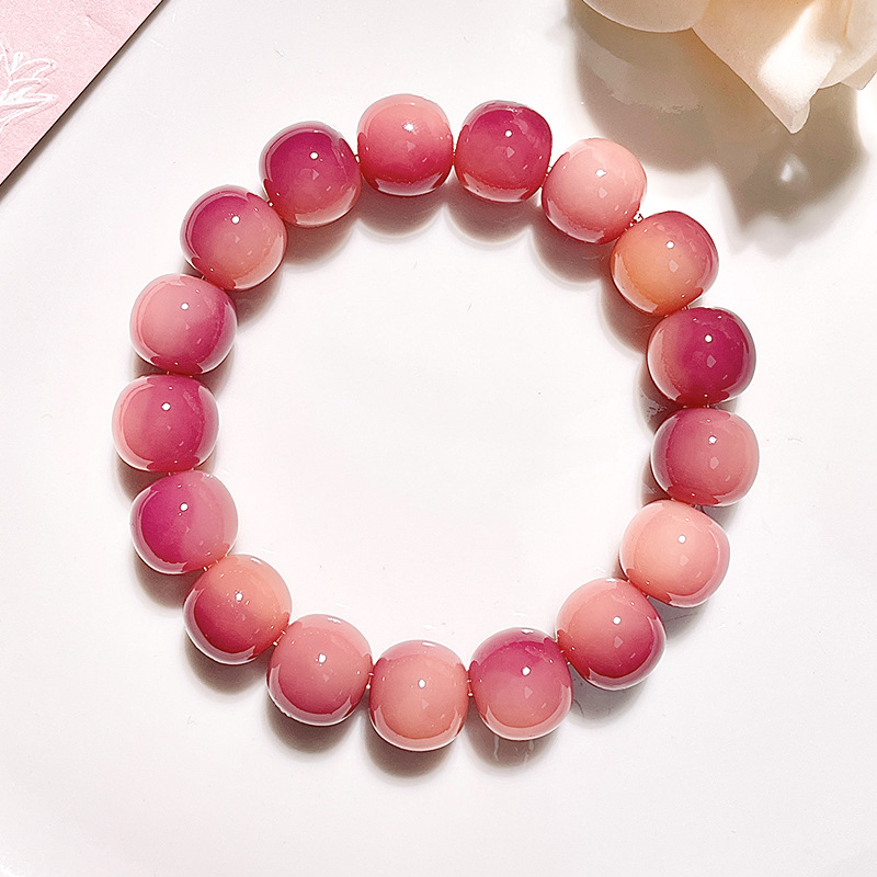 Bayberry floating flower fat apple bracelet 12*11mm