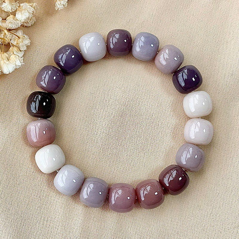 purple old barrel single circle