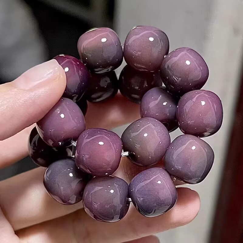 Exotic purple grape