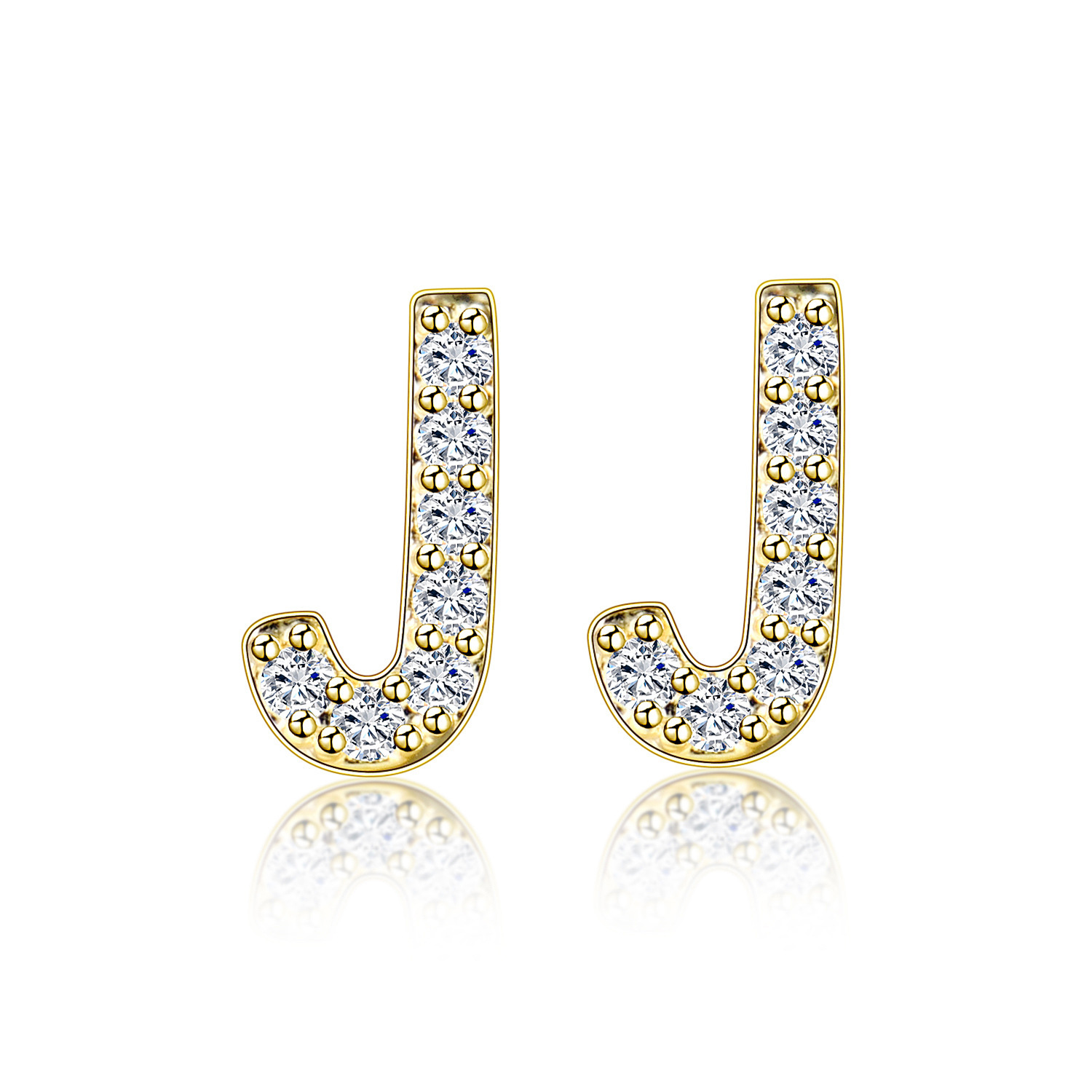 14K Gold J