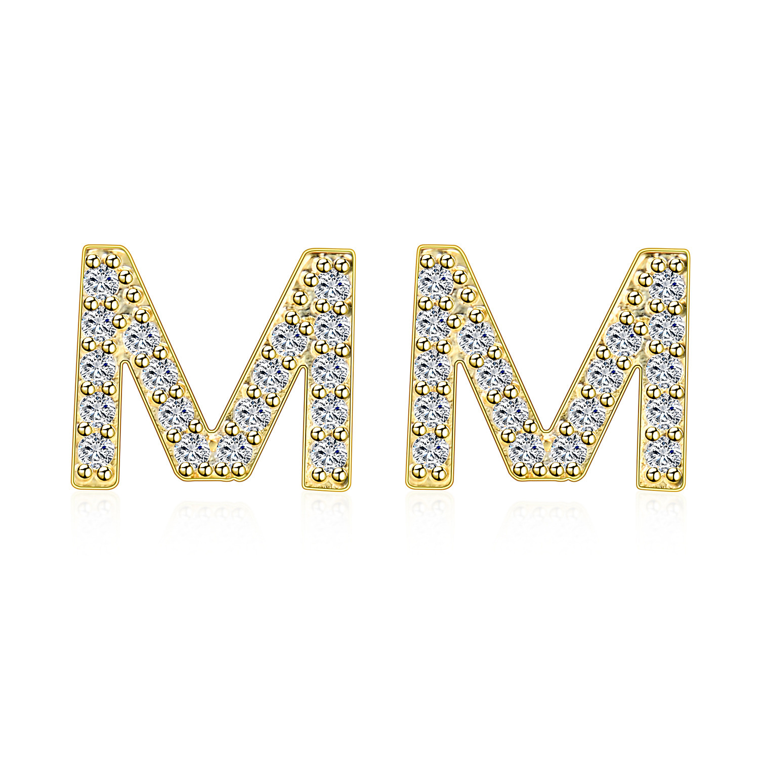 14K Gold M