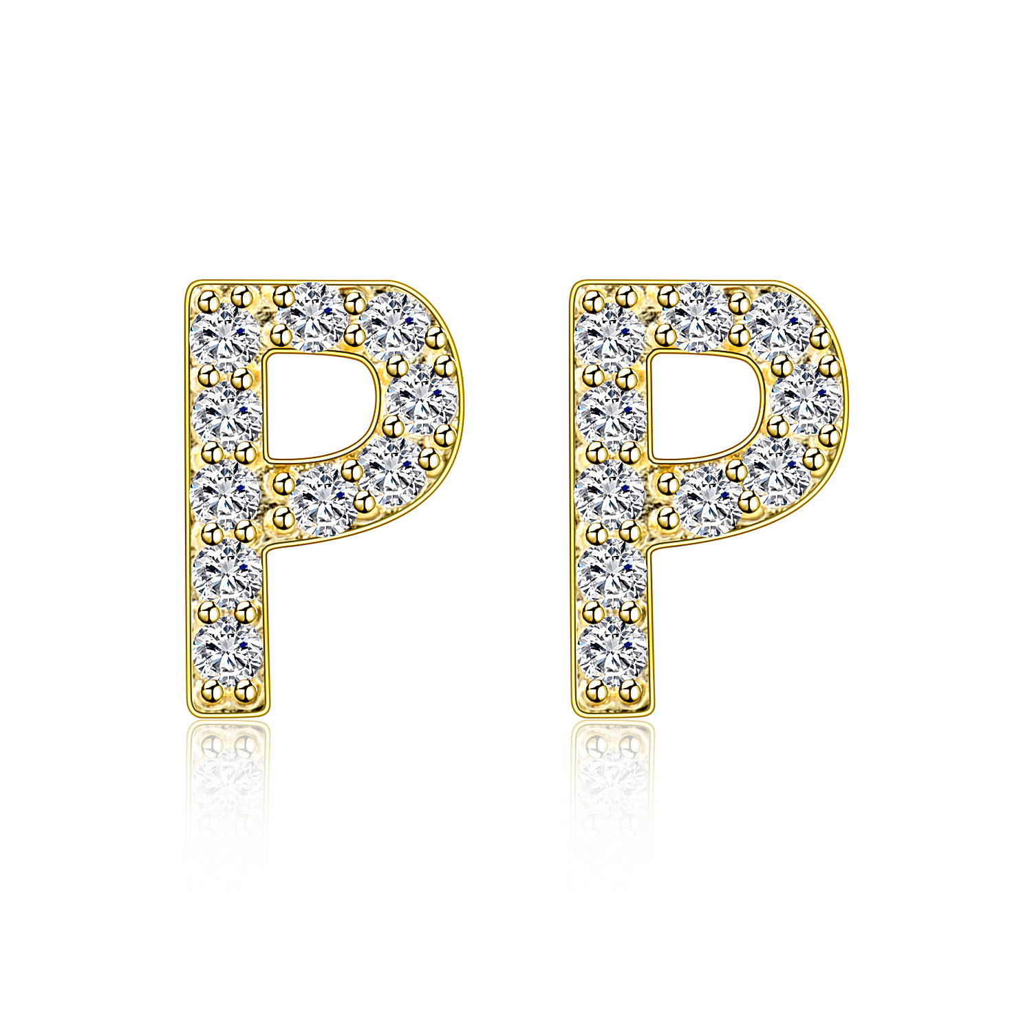 14K Gold P