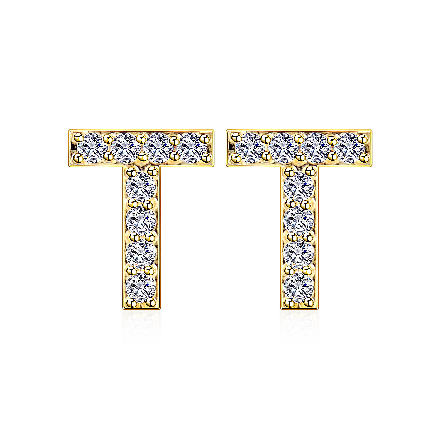 14K gold T