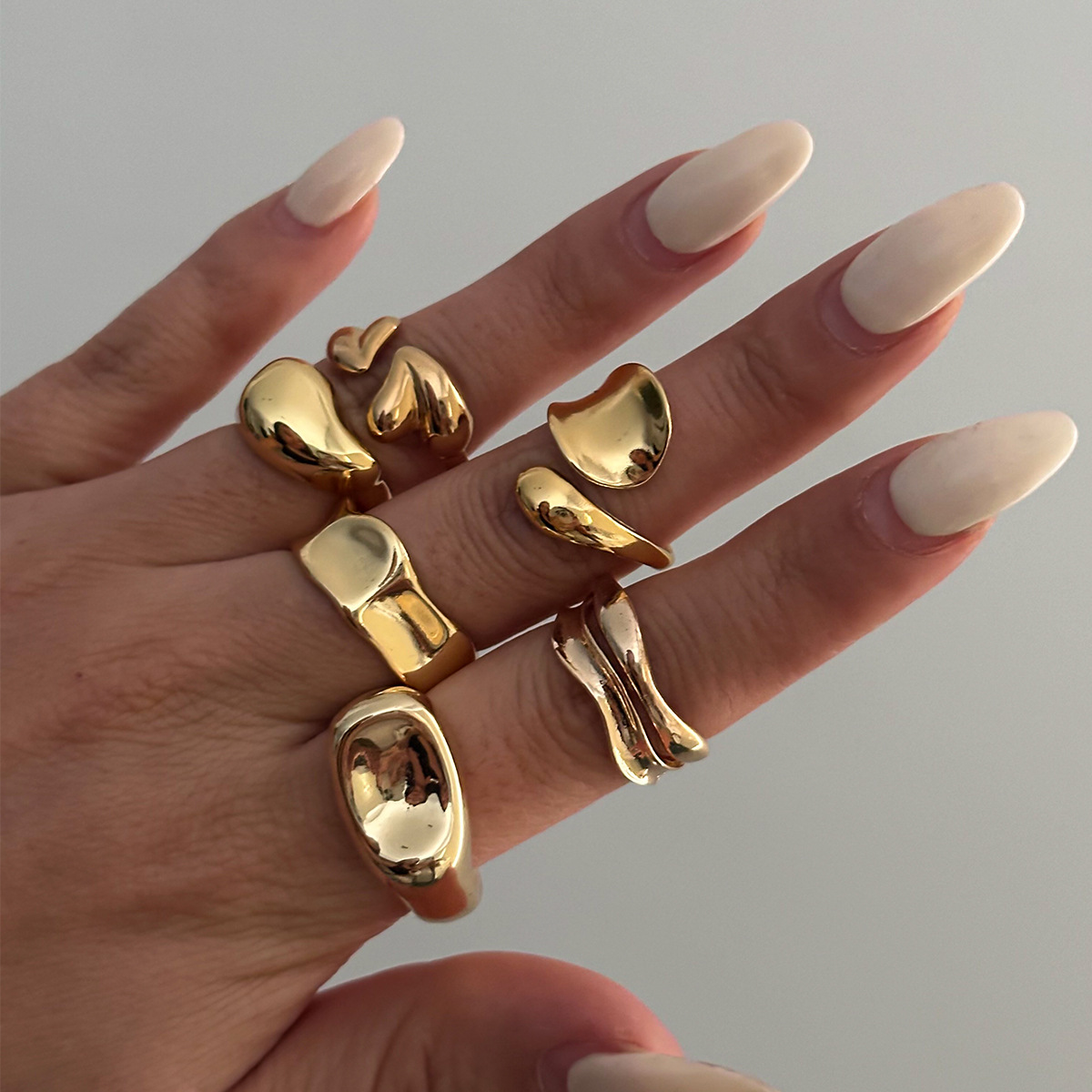 06 light gold 6-piece set 6050