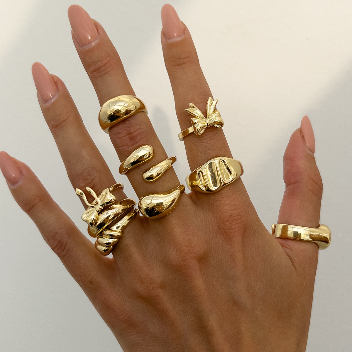 07 light gold 9-piece set 6060