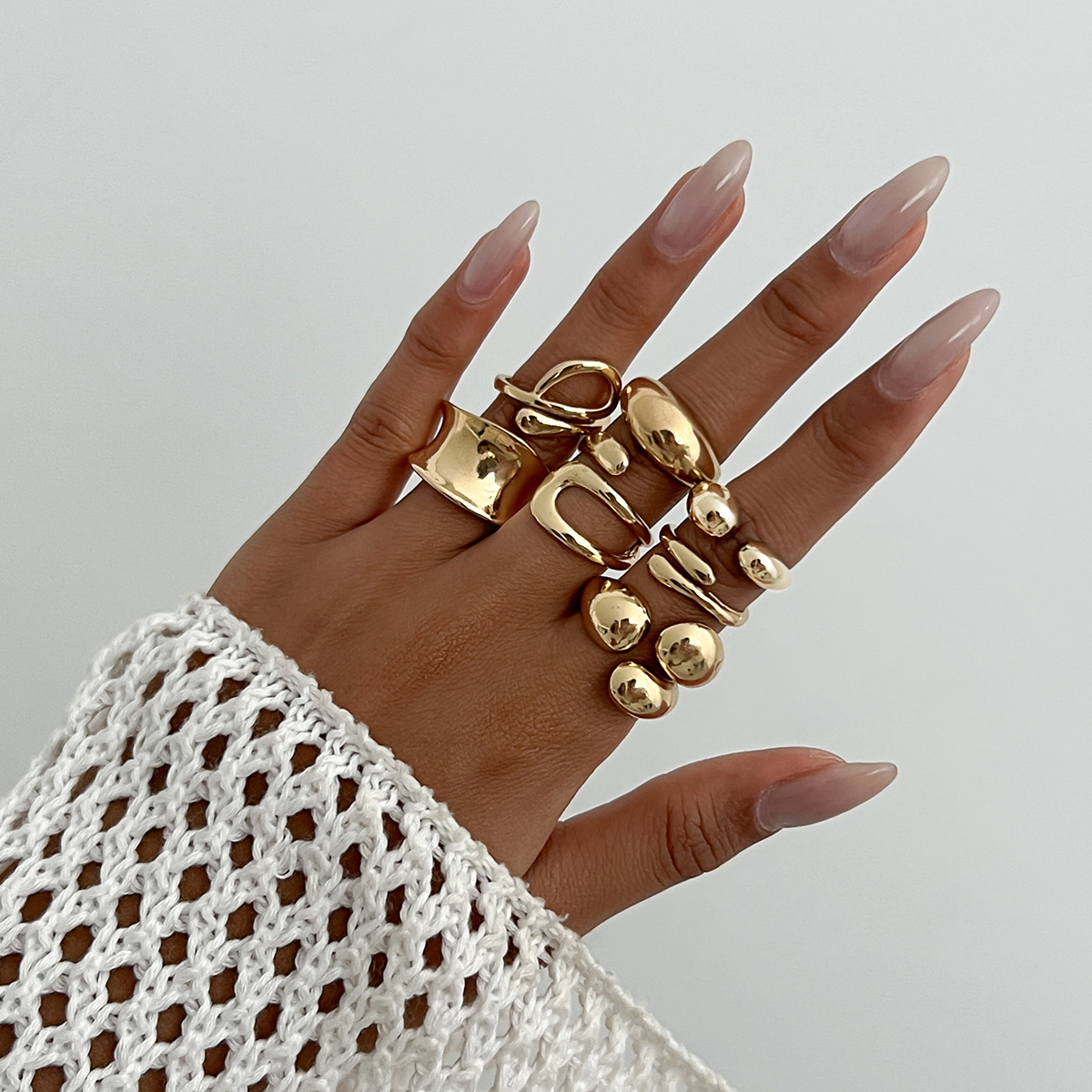 08 light gold 7-piece set 6112