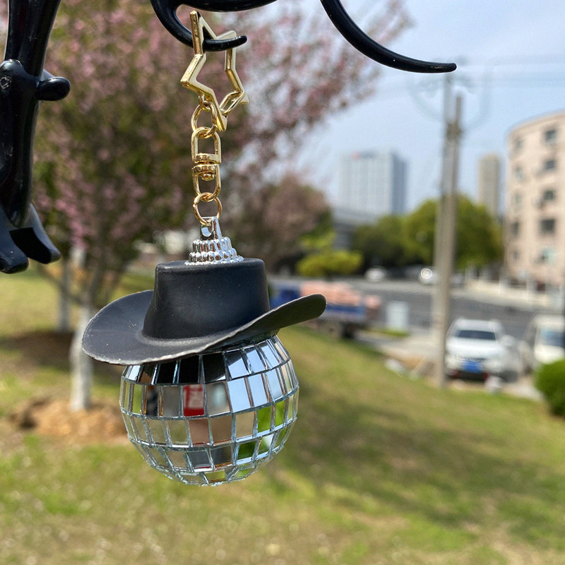 Black Hat Keychain