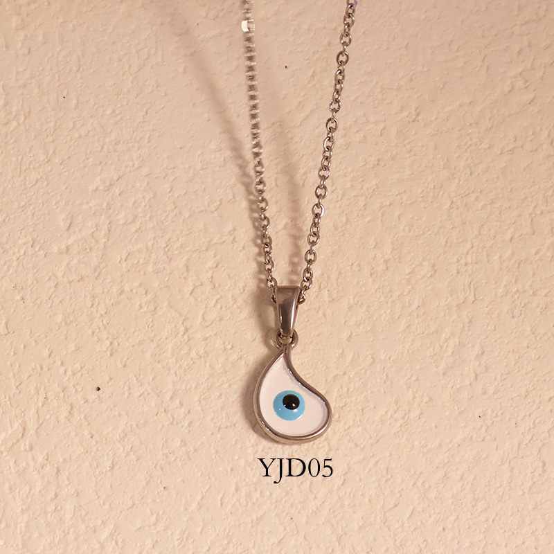 YJD05-steel color/necklace 45cm