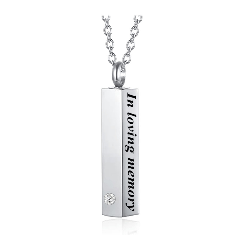 Silver alloy-In loving memory