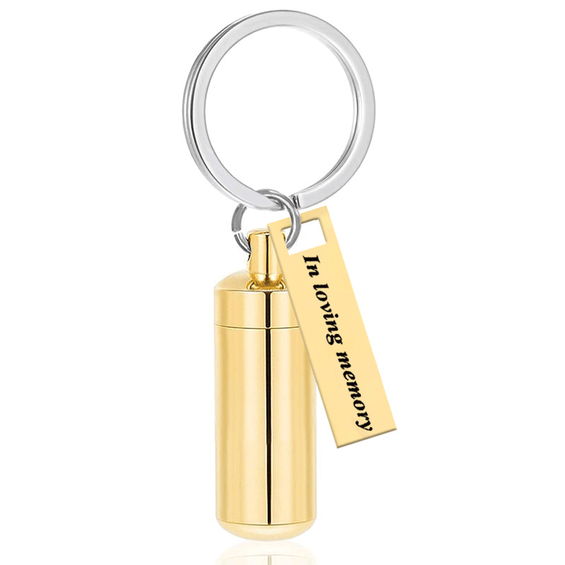 Golden alloy38*11MM-In loving memory