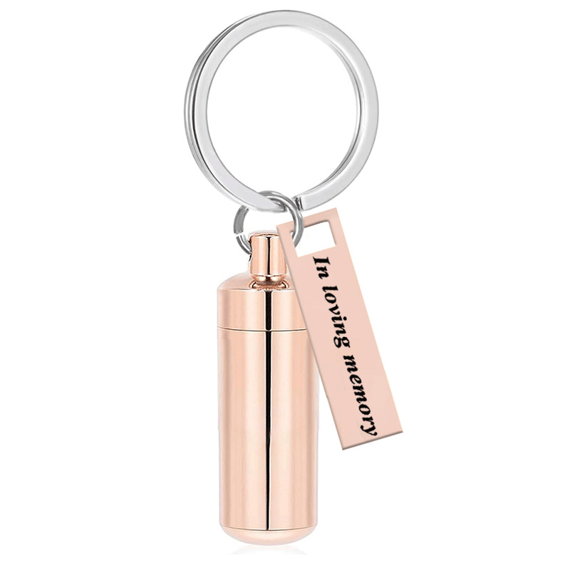 Rose gold alloy38*11MM-In loving memory