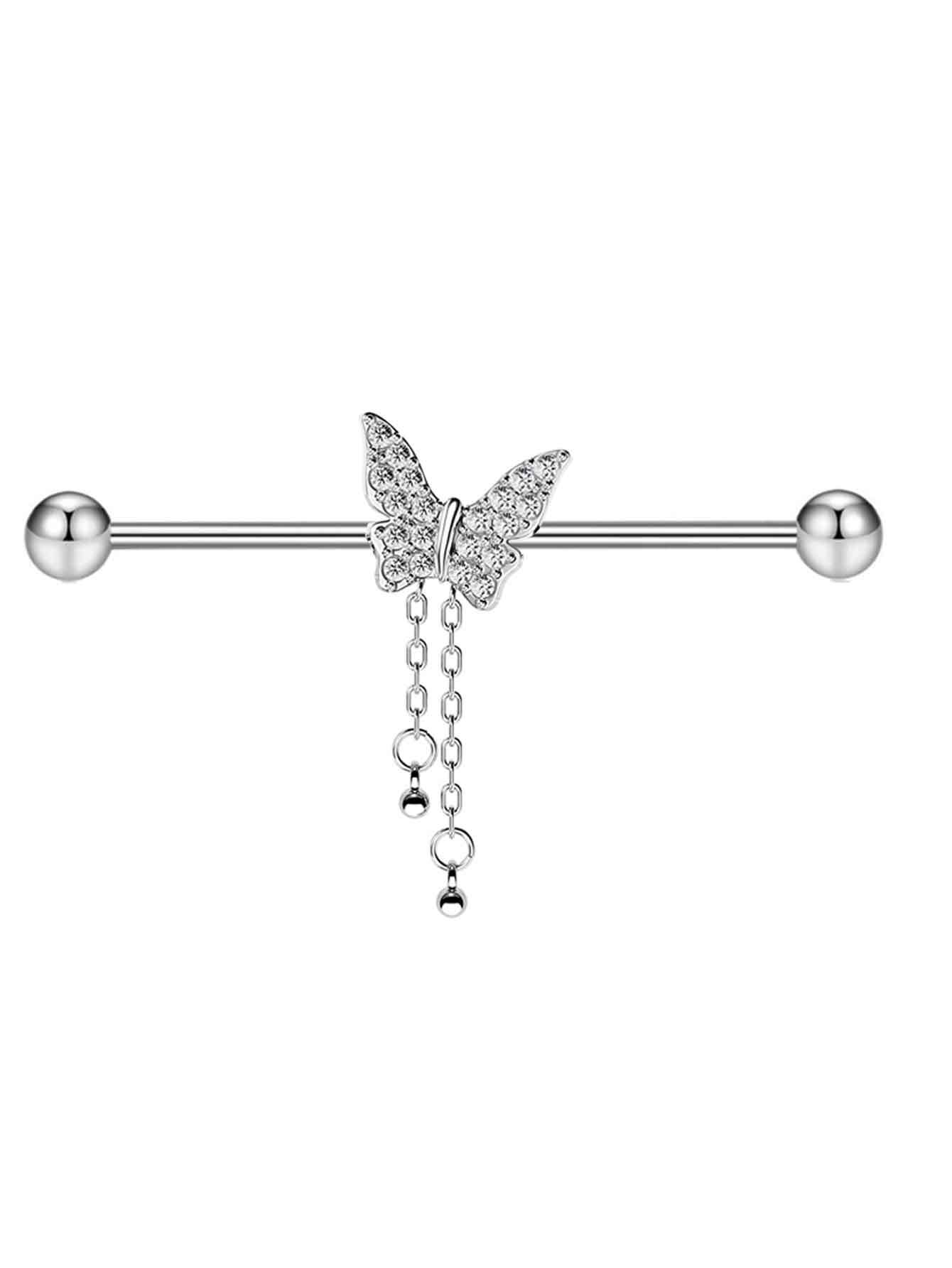 D/stud earrings/1.2x6mm