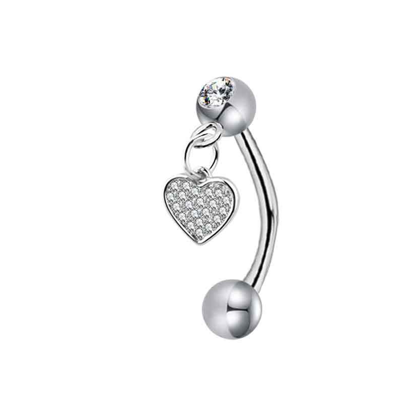 One solid heart-shaped