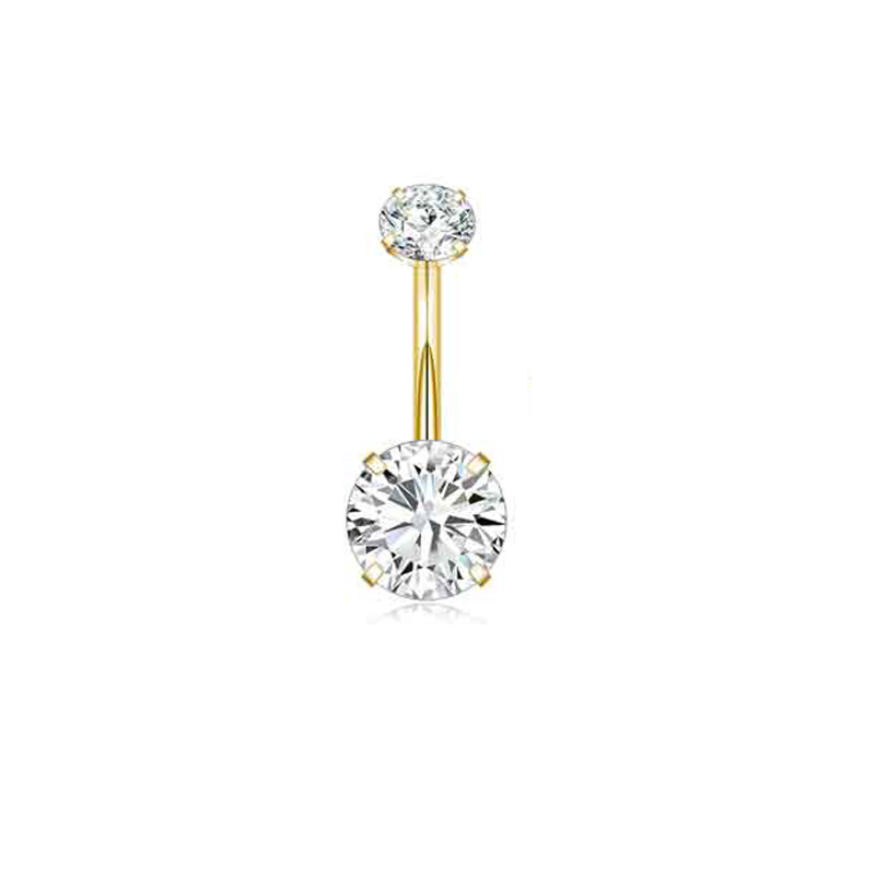 Golden round zirconium one