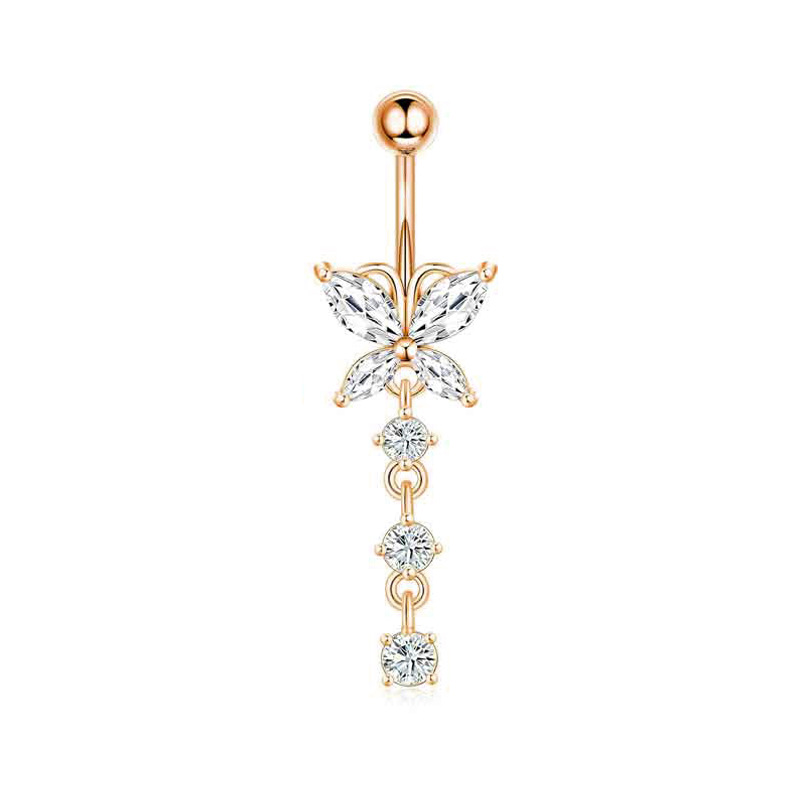 Rose gold butterfly one