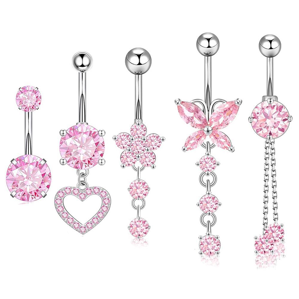 Pink five-piece set