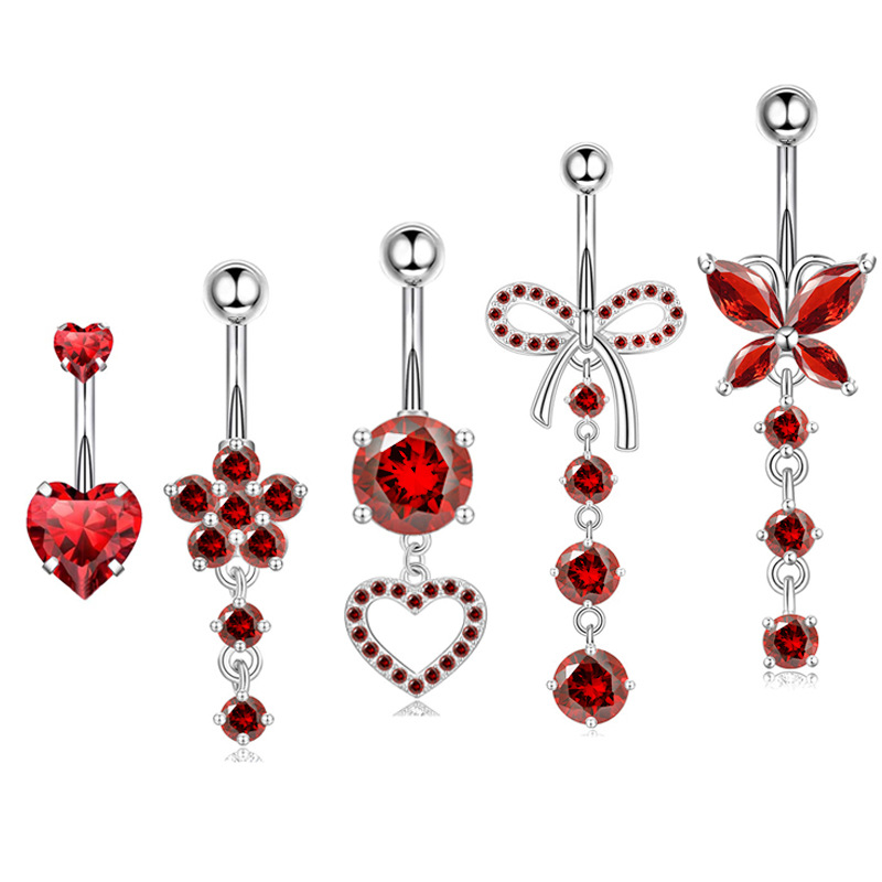 Red five-piece set