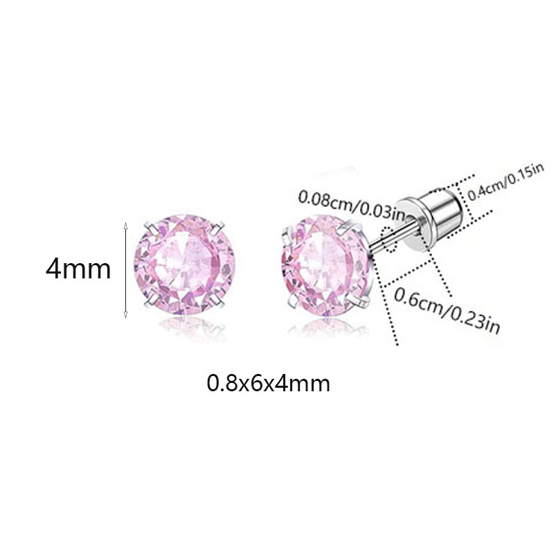Pair of round zirconium powder