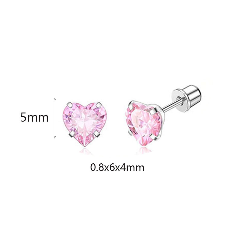 Pair of pink hearts