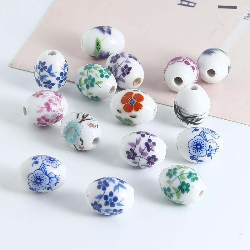 Steel film oval applique mixed color