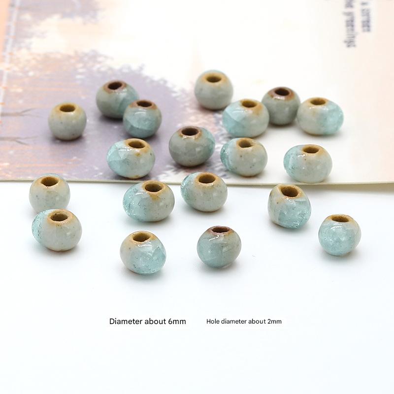 6 Clay white ice 50 pieces