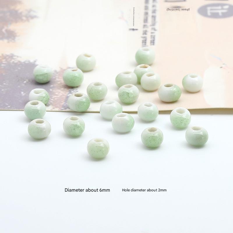 6 yellow green ice 50 pieces