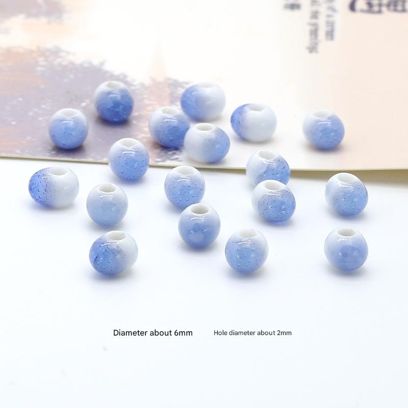 6 sapphire blue ice 50 pieces