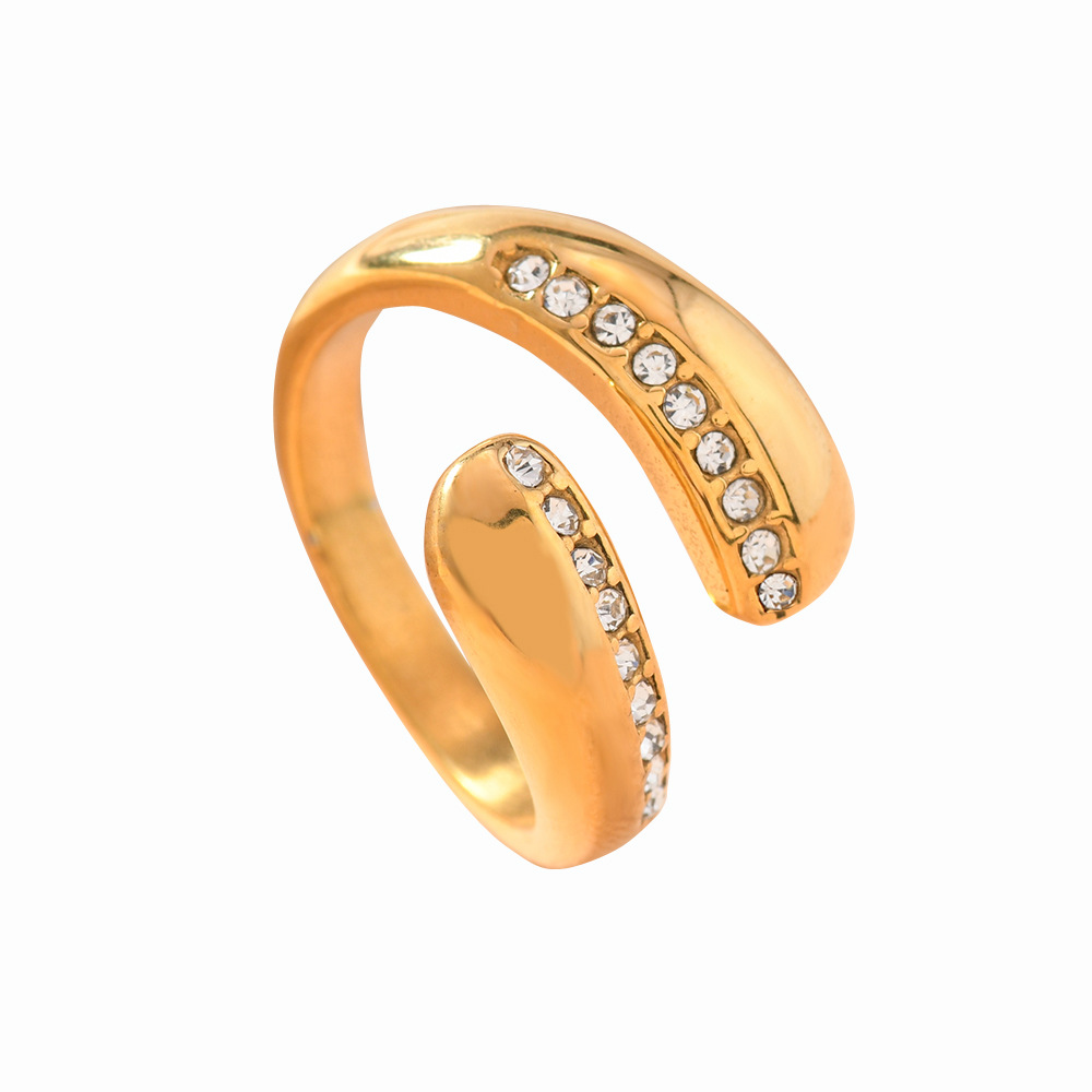 bilateral micro-embedded diamonds