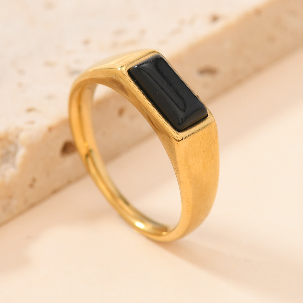 Black natural stone