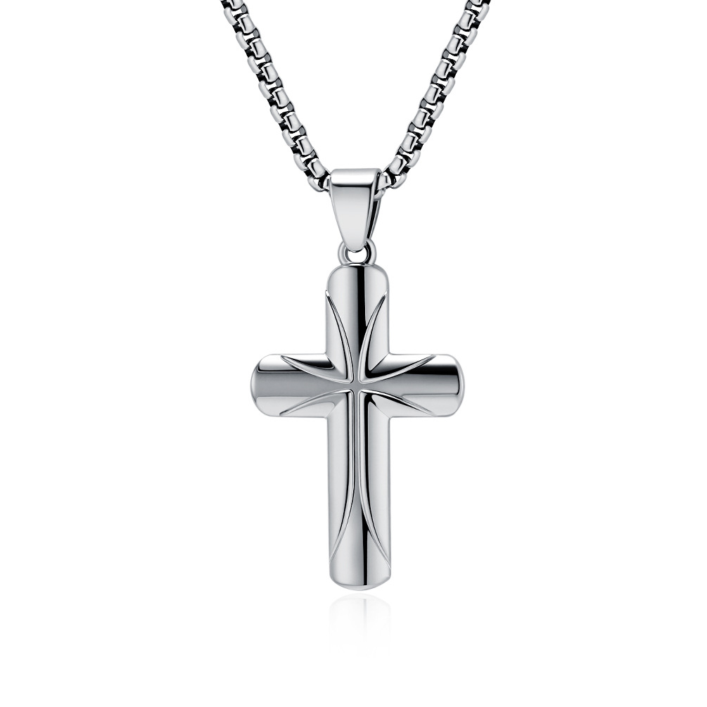 Steel color single pendant