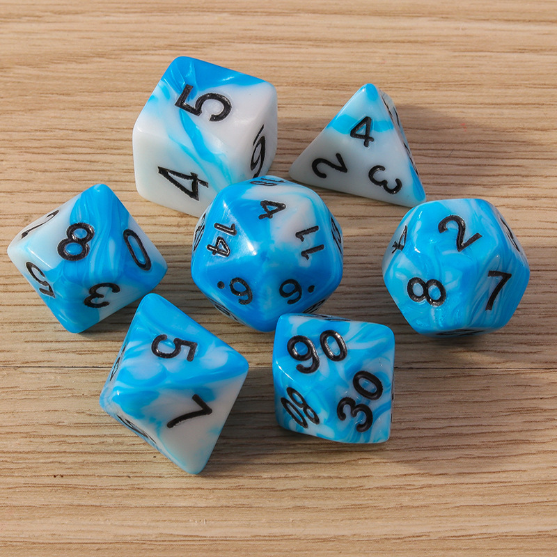 White and Blue