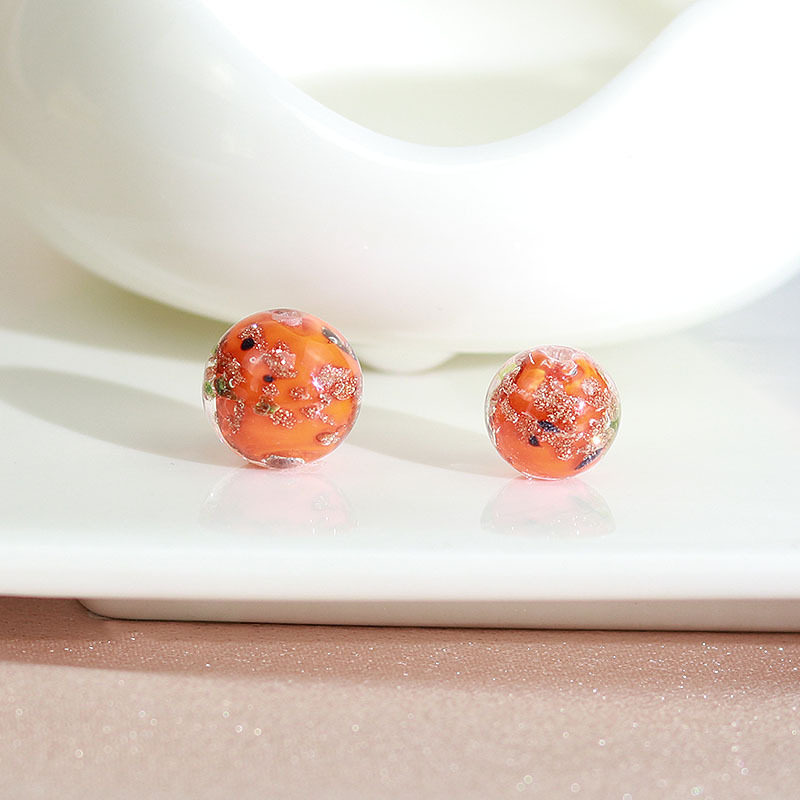 Color sand beads [orange porcelain]]