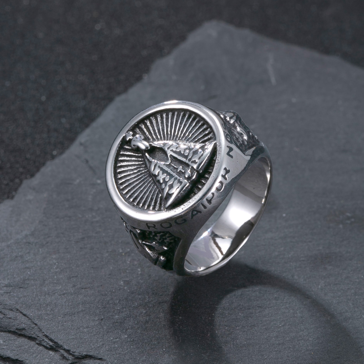 Steel color-three-dimensional style