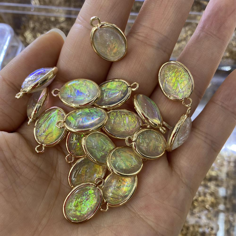 Egg-shaped 13x18mm
