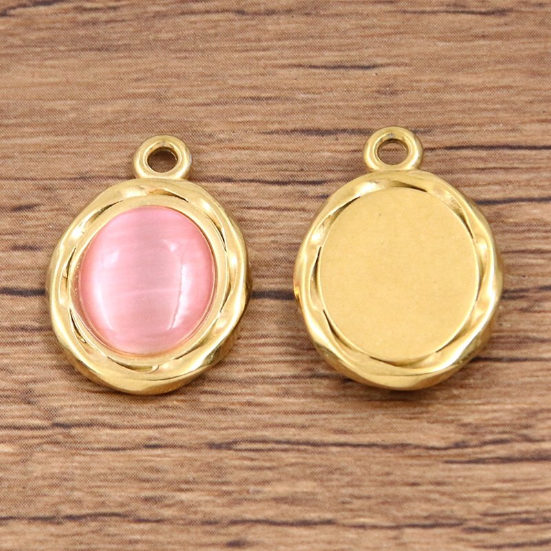 Oval pink