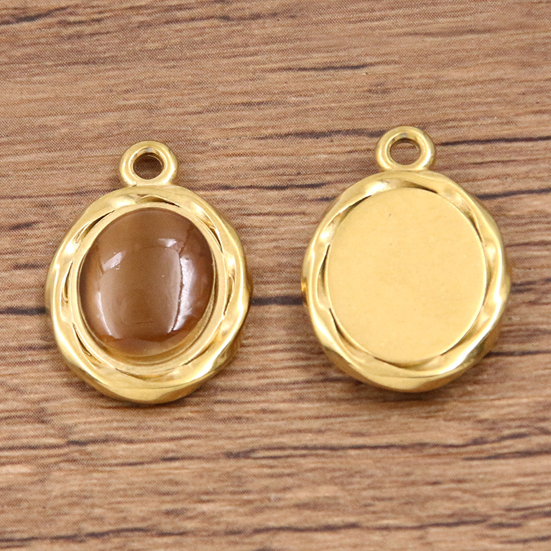 Oval brown