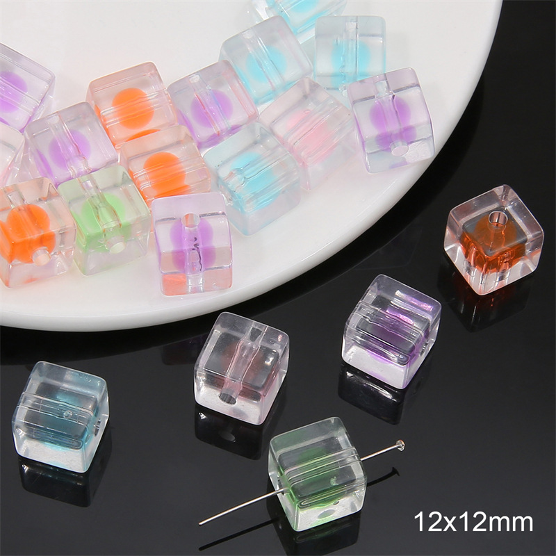 Random color mixing square 12x 12mm/ aperture about 2.5mm