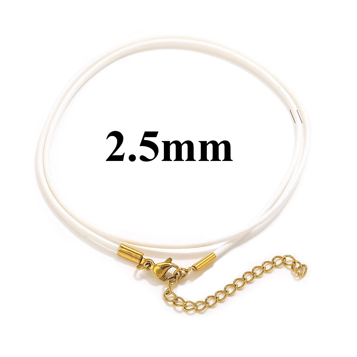 White gold 2.5mm