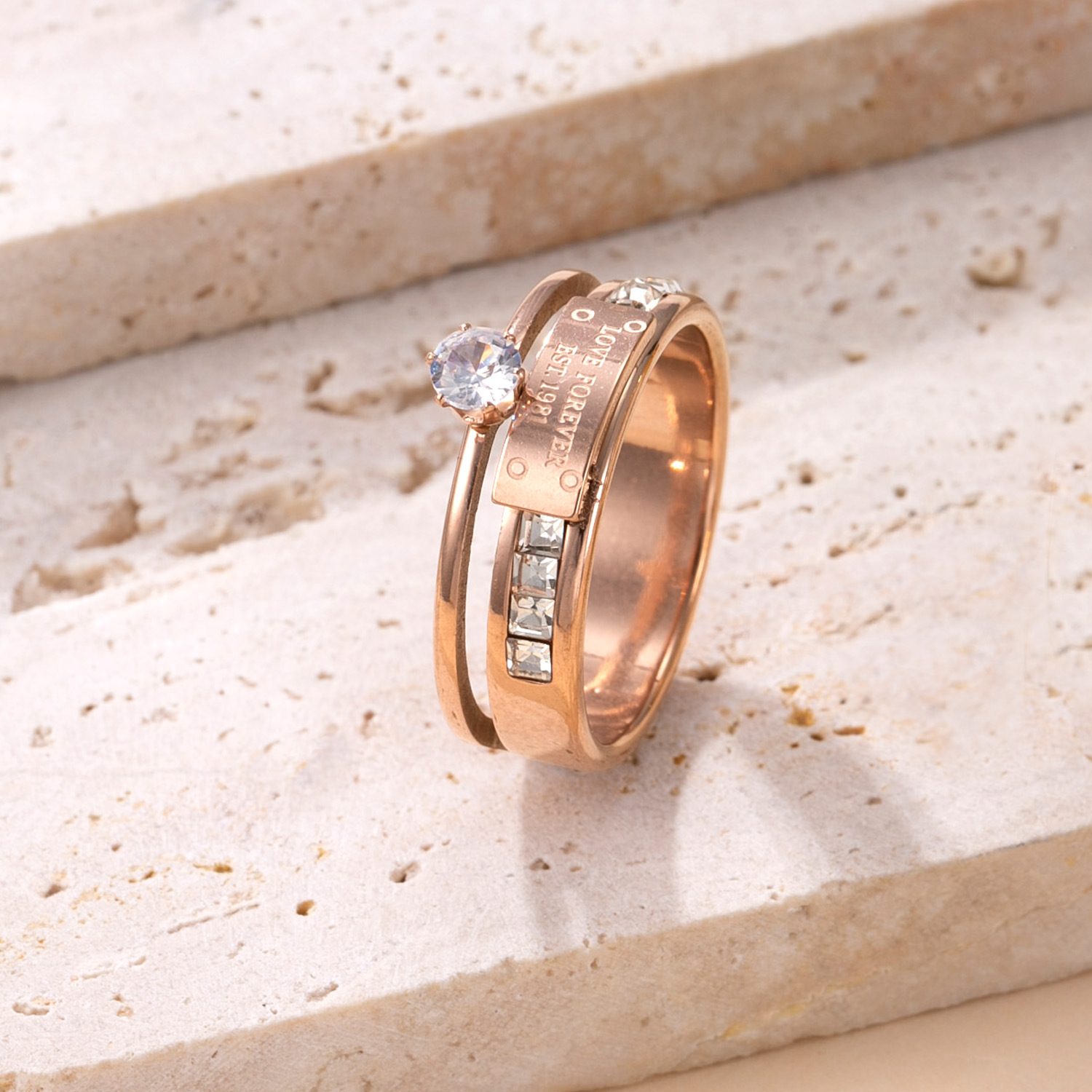 rose gold color