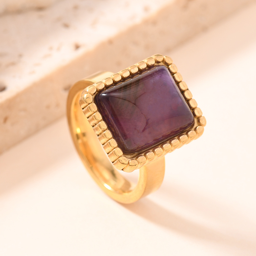 Purple gemstone