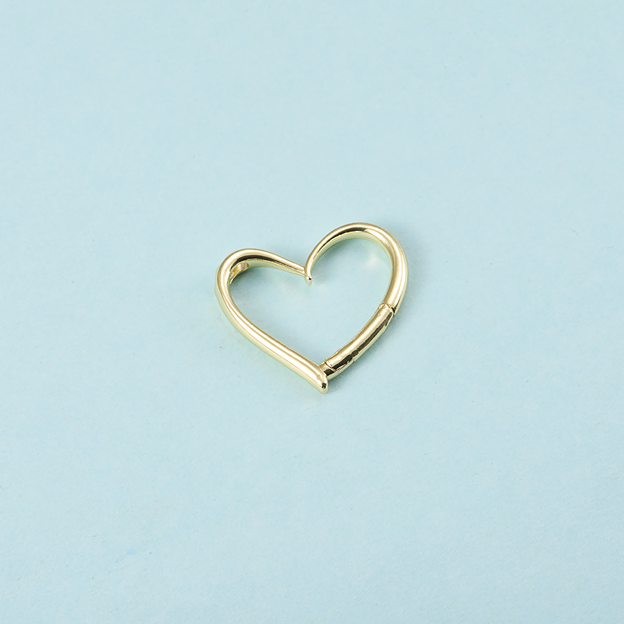 Gold individual love pendant