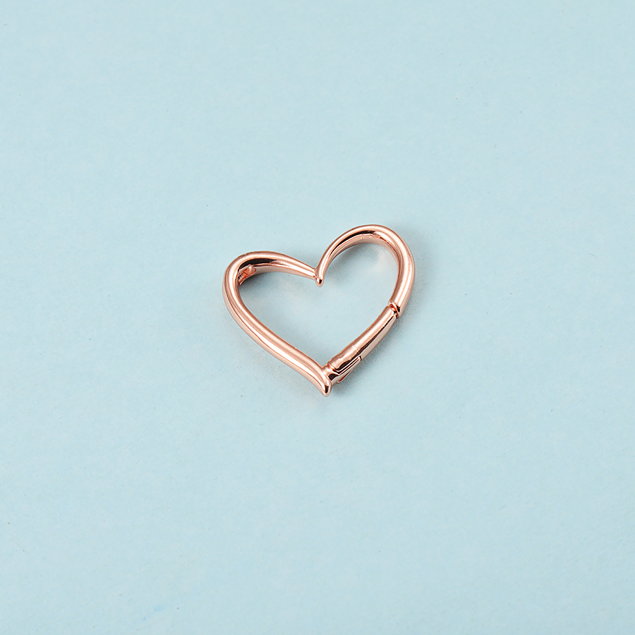 Rose gold individual love pendant