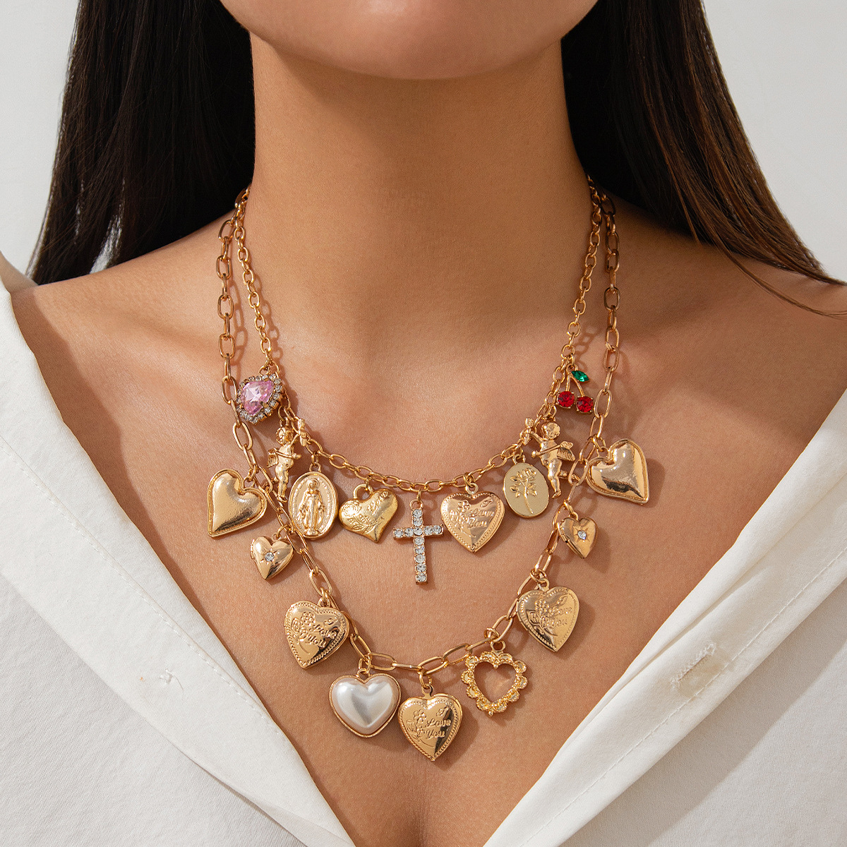 01 gold 2-piece set 5481