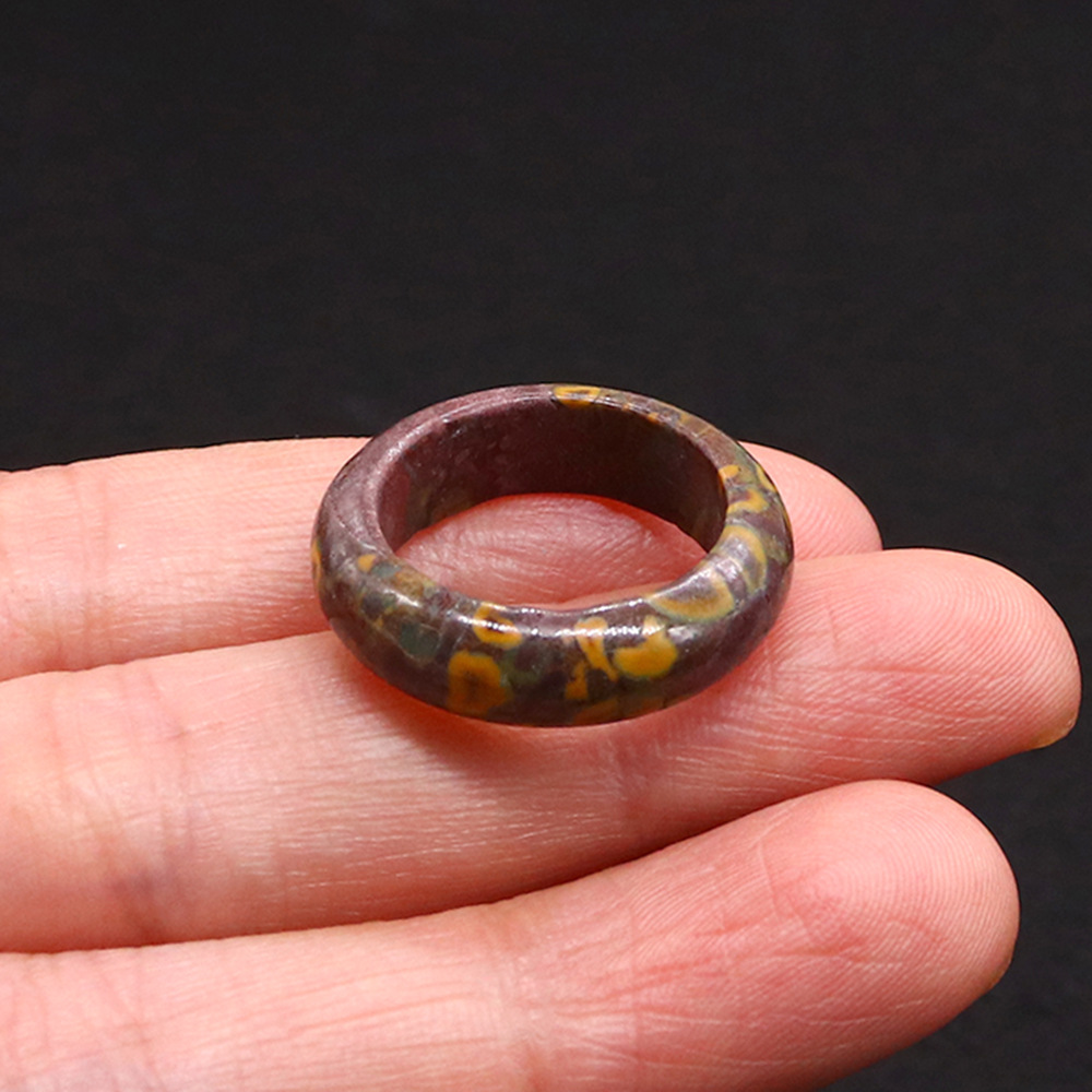 Flower green stone