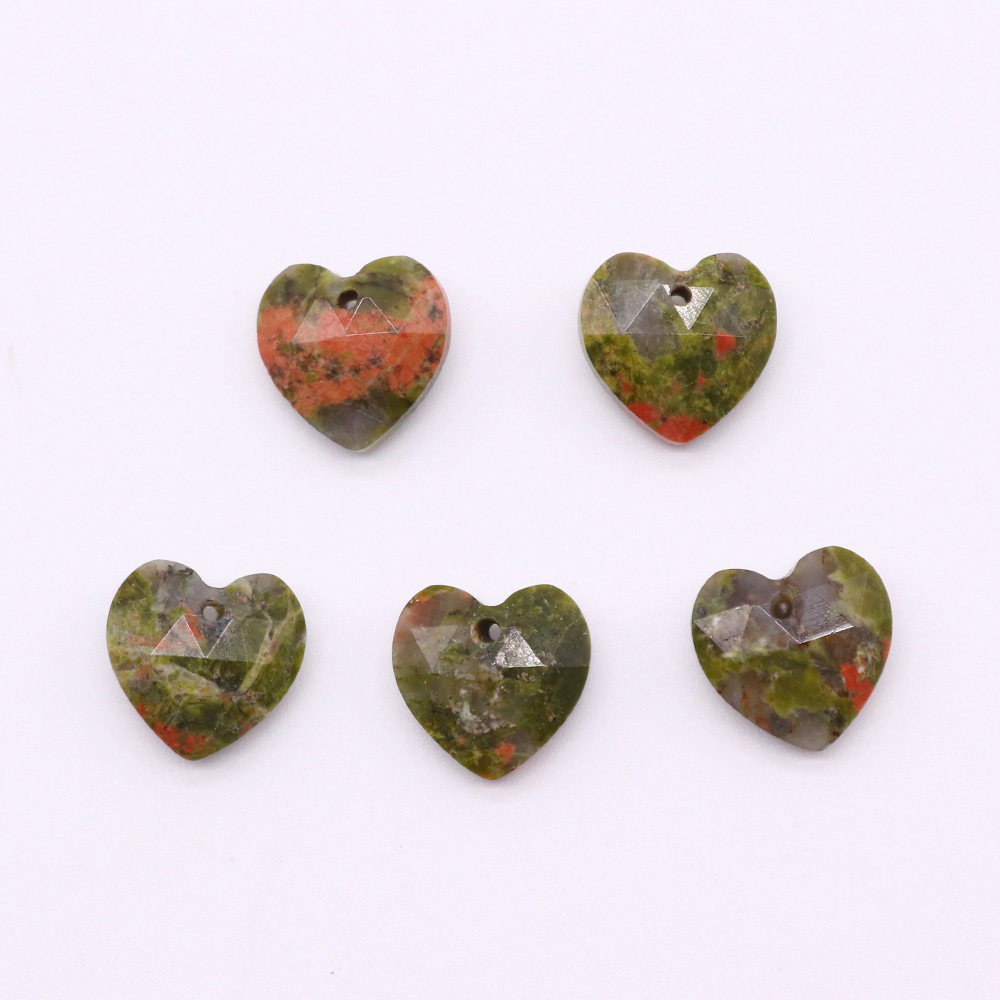 Flower green stone