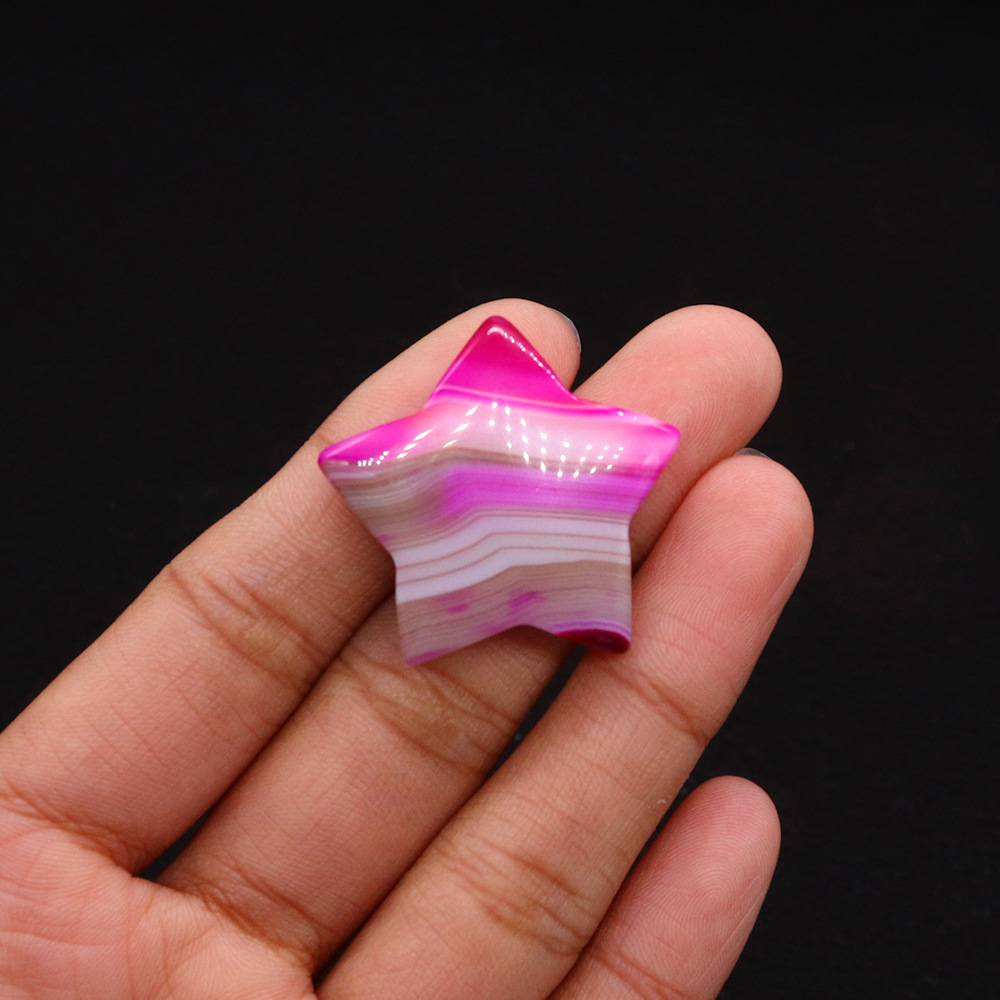 Ágata de encaje rosa