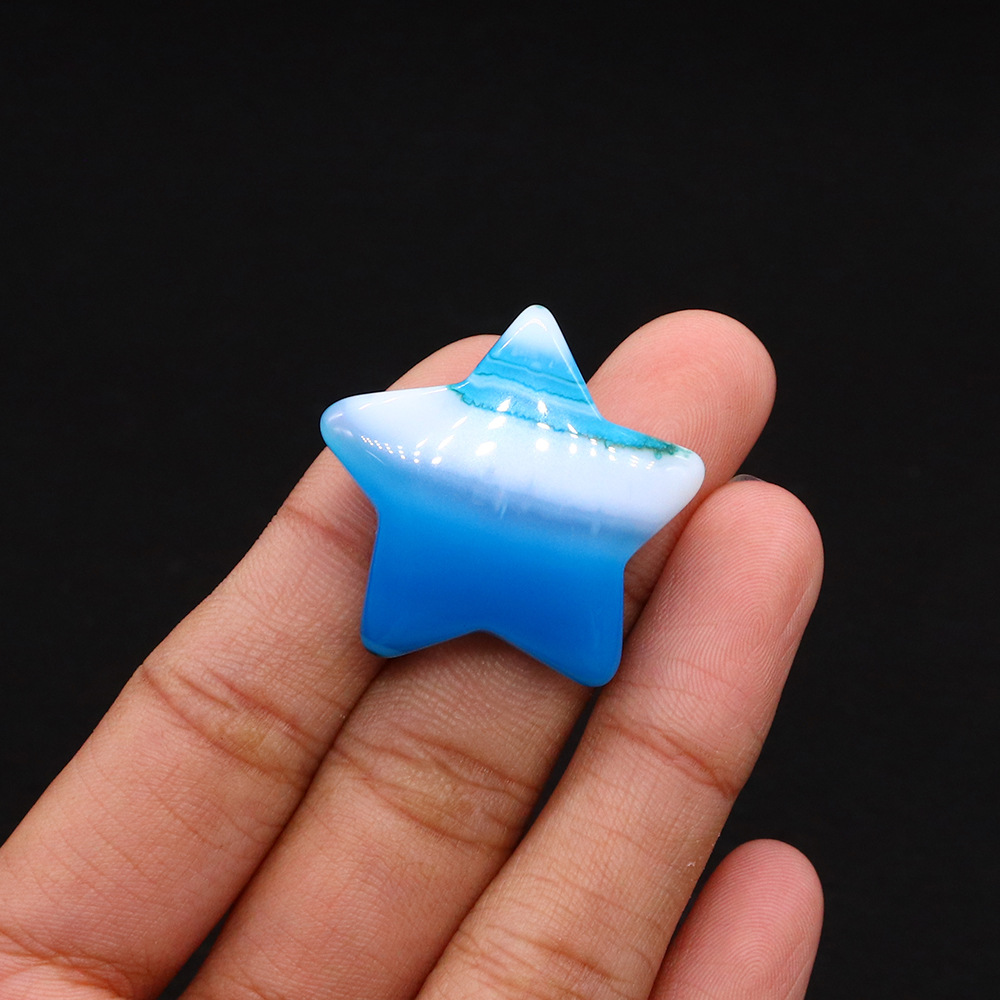 ágata de encaje azul