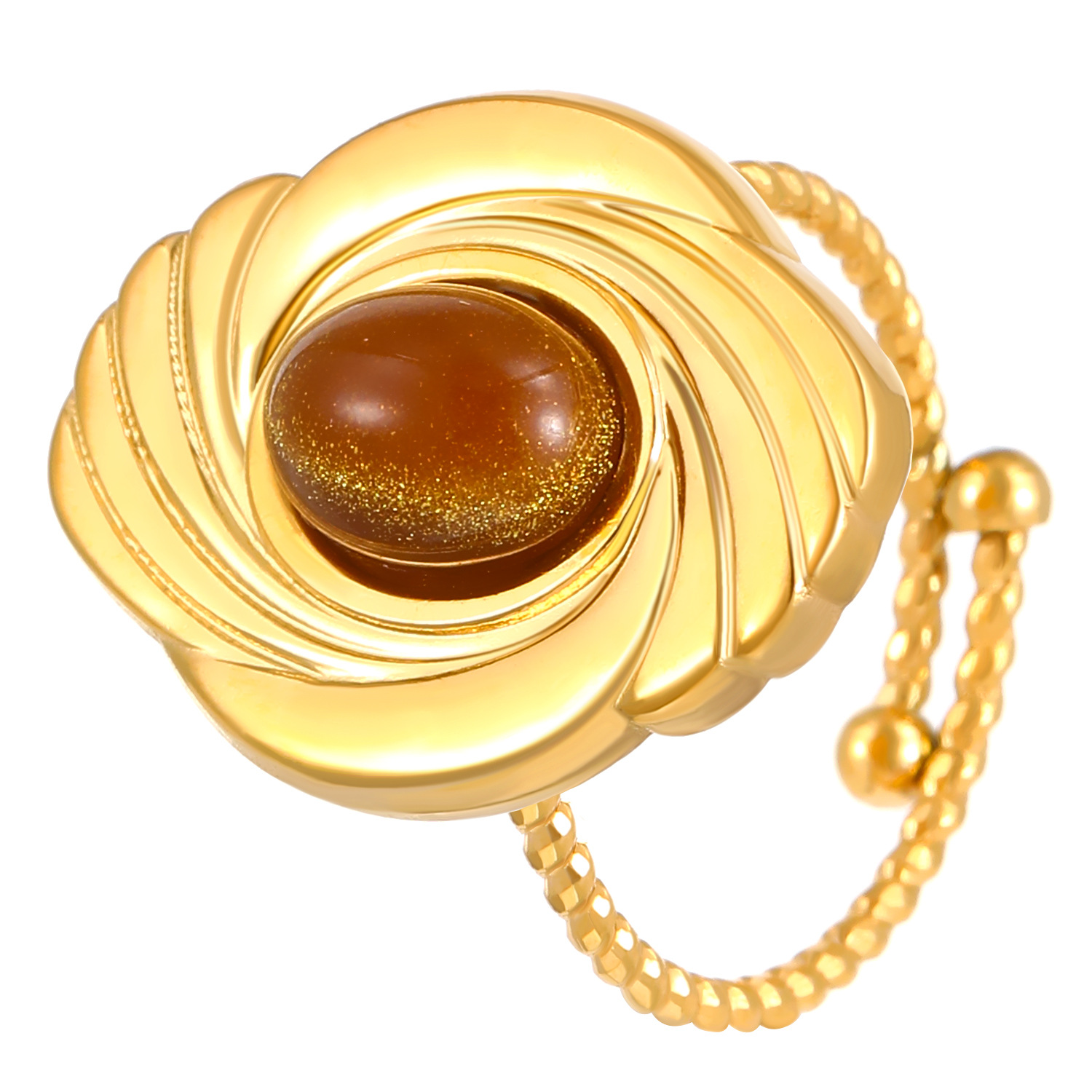 01 18k real gold cloud ring 6080