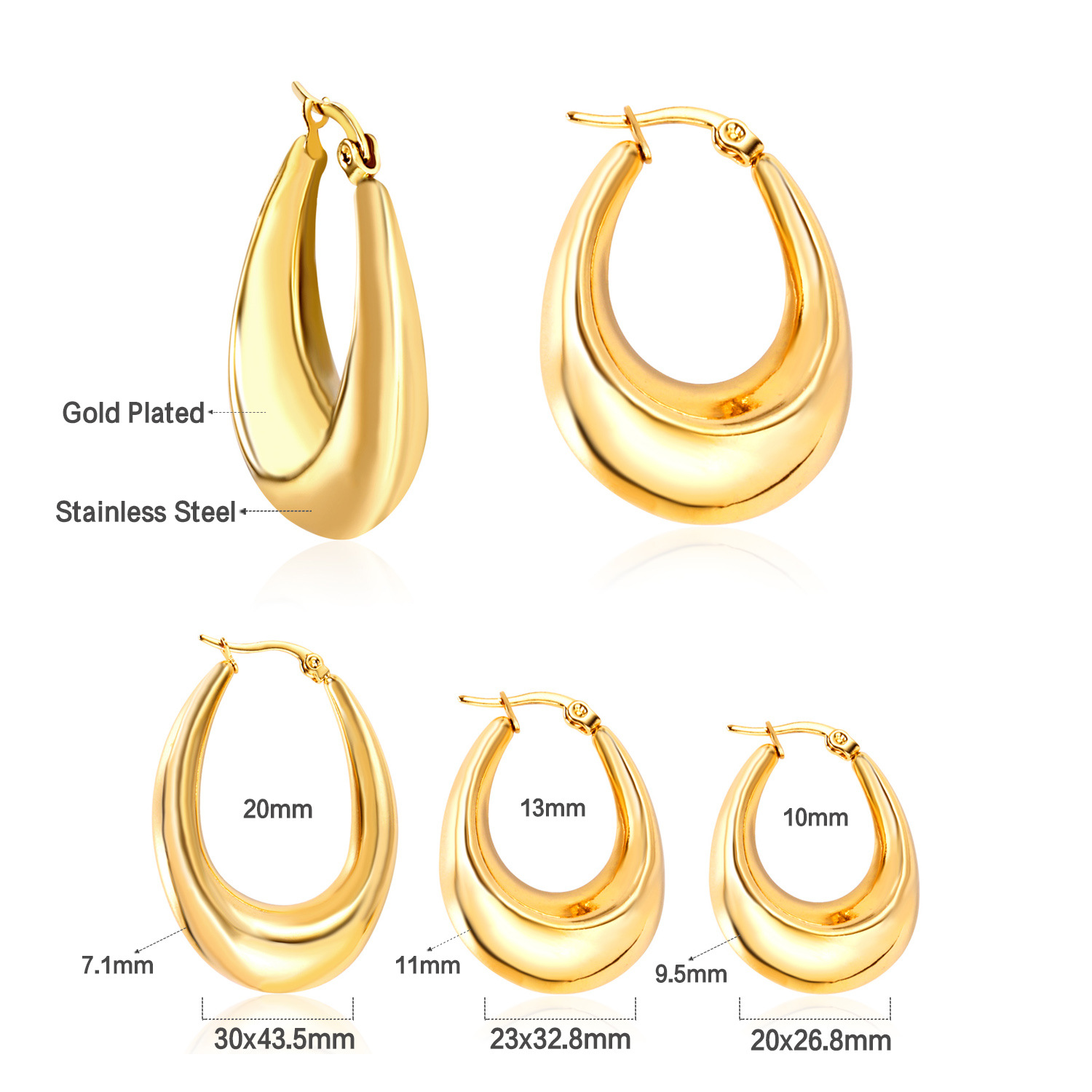 20mm gold